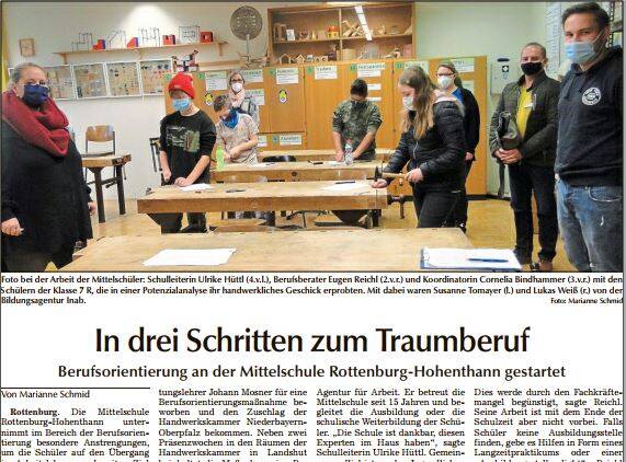 In 3 Schritten zum Traumberuf